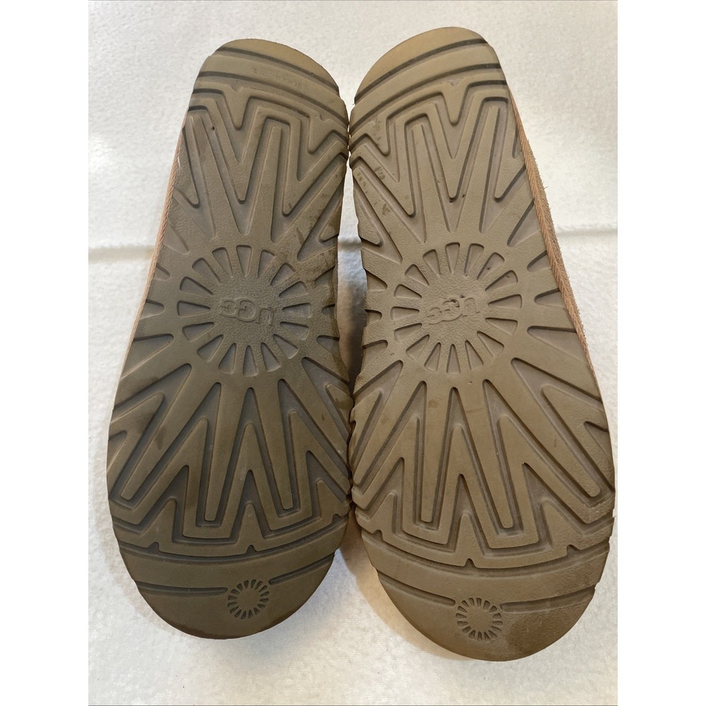 UGG Tasman Slipper Suede Chestnut Women's Men's Comfort Shoe - Picture 4 of 7